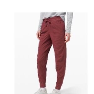 Lululemon Athletica Maroon Joggers